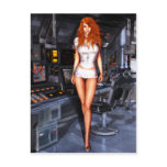 Metal Postcard