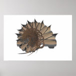 Metal Sculpture Fractal posters