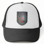 Metal Shield Dragon Trucker Hat
