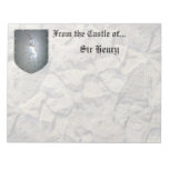 Metal Shield Unicorn Note Pads