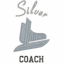 Metal/Silver Blades Embroidered Polo Shirt