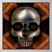 Metal Skull Print