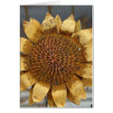 Metal Sunflower cards