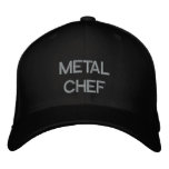 METALCHEF embroidered hats