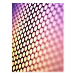 Metalic backlit shinny background postcard