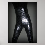Metalic Leopard Zentai 4 Poster