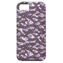 Metallic Art Molten Bubbling Metal Violet Seamless