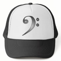 Metallic Bass Clef