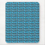 Metallic blue Mousepad
