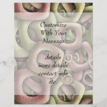 Metallic Cereal Personalised Flyer
