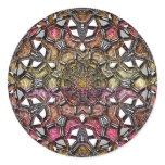 Metallic Crystal Mandala stickers