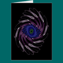 Metallic Eye Card cards