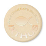 Metallic IXTHUS Christian Fish Symbol magnets