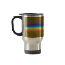metallic rainbow mug