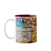 Metallic & Sparkle Jewel Painting Coffee Mug