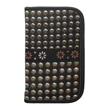 Metallic Studs Pattern Folio Planners