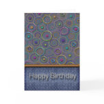 Metallica Circles and Tread Birthday cards