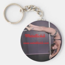 Metallichik Button Keychain