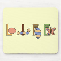 Metamorphosis Life of a Butterfly Mouse Pad
