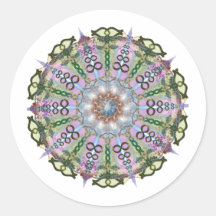Metamorphosis Mandala Sticker