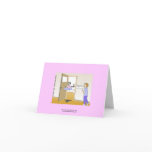 Metaphysics Lab Classic Cartoon Note Card