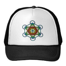 Metatron's Cube (Colour 1) Mesh Hats