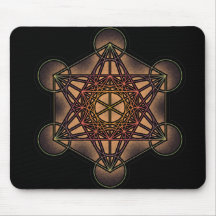 Metatron's Cube - Sacred Geometry Symbol Mousepad