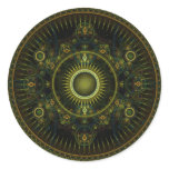 Metatron's Magick Wheel - Fractal Sticker