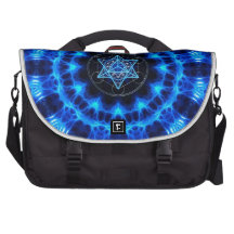 Metatrons Würfel -  Merkaba - Stern Tetraeder Notebook Taschen