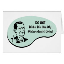 Meteorologist Voice Card