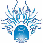 Meter Reading Skull Photo Cutouts