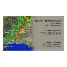 Meterologist Business Card