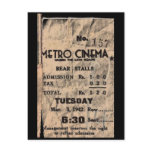 metro cinema post cards