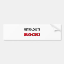 Metrologists Rock Bumper Sticker