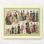 Metropolitan Fashions 1891 ~ Vintage Advertising mousepads