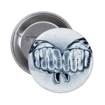METTALIC THUG LIFE PIN