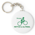 Mettle to the Pedal keychains