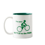 Mettle to the Pedal mugs
