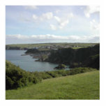 Mevagissey. Cornwall. Scenic coastal view. Custom photo sculptures