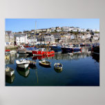 Mevagissey harbour posters