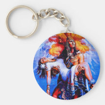 Mexican Aztec Legend Iztaccihuatl Popocatepetl Keychains