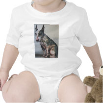 Mexican day of the dead bull terrier t-shirts