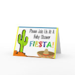 Mexican Fiesta Baby Shower Invitations