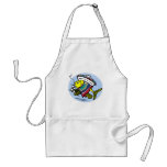 Mexican Fish in a circle aprons