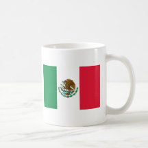 Mexican Flag Coffee Mugs