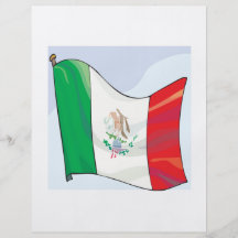 Mexican Flag Custom Flyer