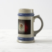 Mexican Flag Firework Coffee Mugs