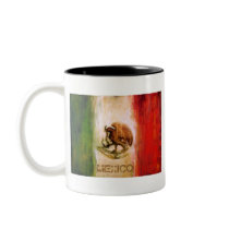 MEXICAN FLAG - MEXICO STYLE MUGS