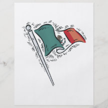Mexican Flag Personalised Flyer