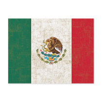 MEXICAN FLAG Postcard